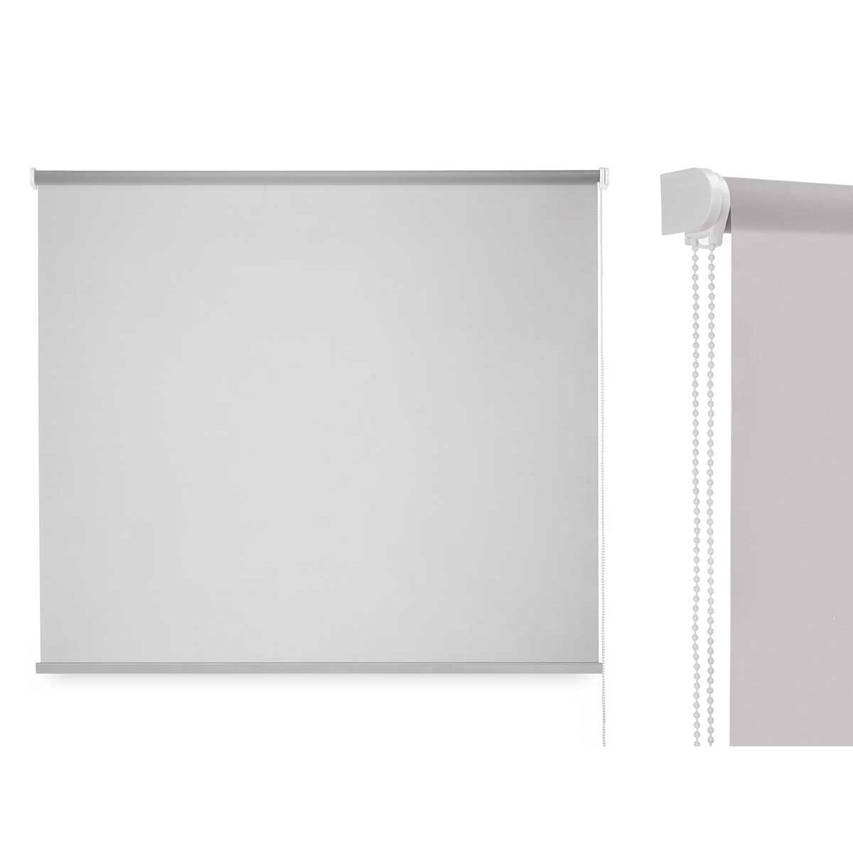 Rollo Gift Decor Grau Stoff Kunststoff 150 x 180 cm